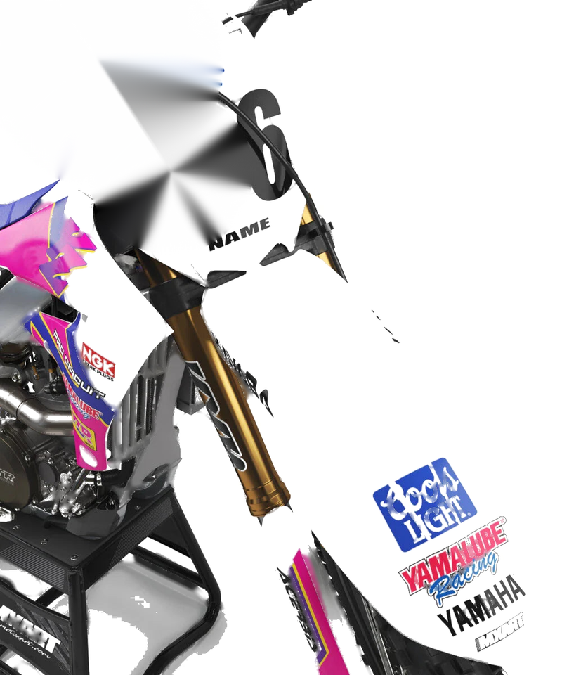 Yamaha YZF 450 (2014-2017) BERM STYLE Stickers Custom Graphics