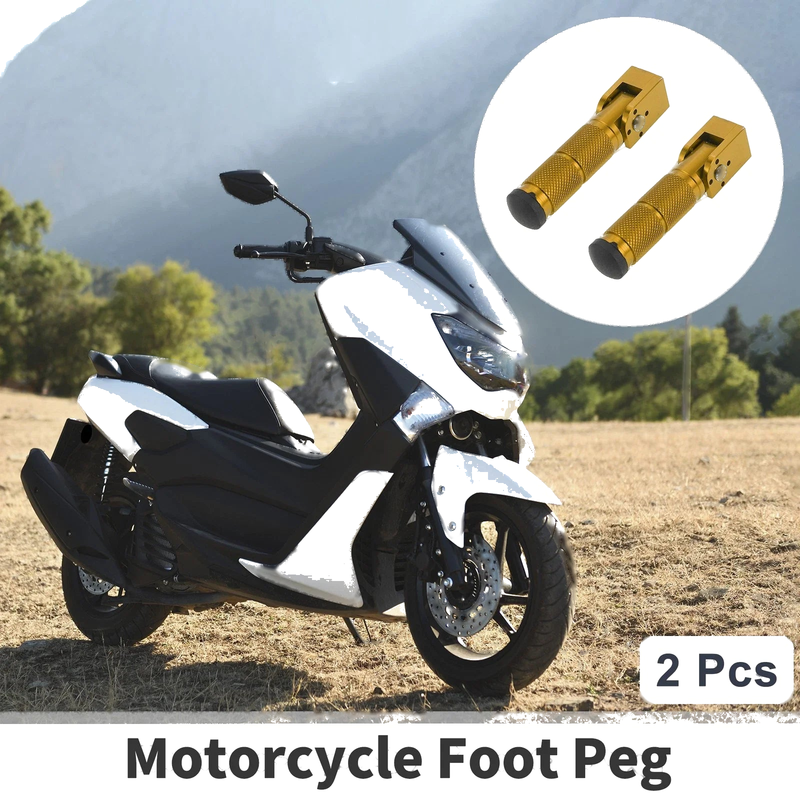 Motorcycle 2 x Rear Foot Pegs