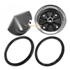 Kawasaki Mule 3000 3010 KAF620 2 x Rear Brake Drum Hub & Seal (2001–2008)
