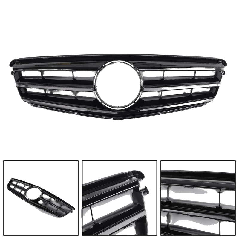 Mercedes W204 C300 C350 08-14 Front Grille w/ LED Emblem