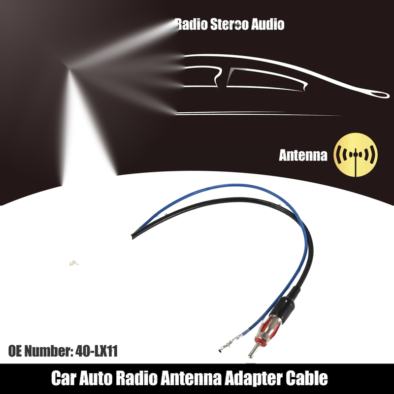 Lexus and Toyota Radio Antenna Adapter to Antenna Plug FM AM