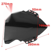 Kawasaki Ninja 250SL Black Windproof Windscreen (2014-2017)