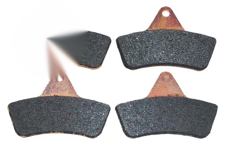 Arctic Cat 400 Utility 2x4 & 4x4 Front Semi-Metallic Brake Pads (1998–2004)