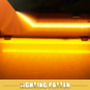 Chevy Camaro 1 Pair Front LED Side Marker Light Amber Black