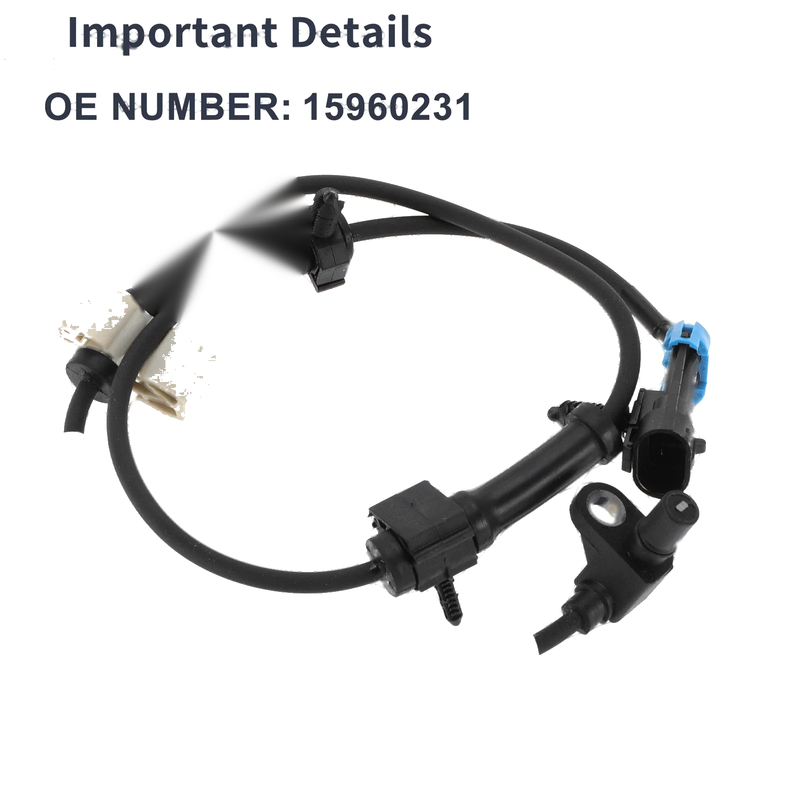 Chevrolet C3500 1 Pc ABS Wheel Speed Sensor (1995 - 1996)
