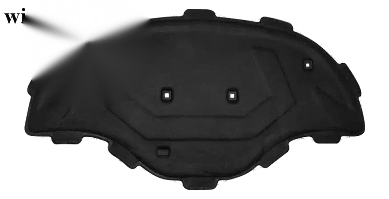 Audi A6 Engine Cover Hood Insulation Pad Heat Shield Sound Mat (2012–2018)