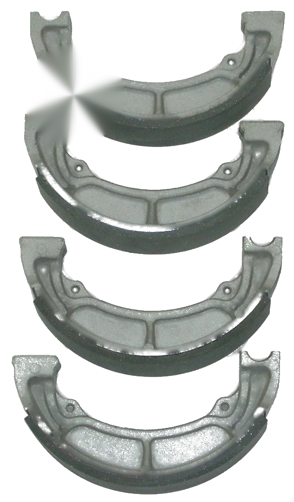Kawasaki Bayou 220 Bayou 250 Bayou 185 Front Brake Shoes (1986–1988)