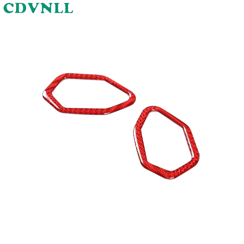Subaru BRZ GR86 Red Carbon Fiber Dashboard Vent Trim (2022–2024)