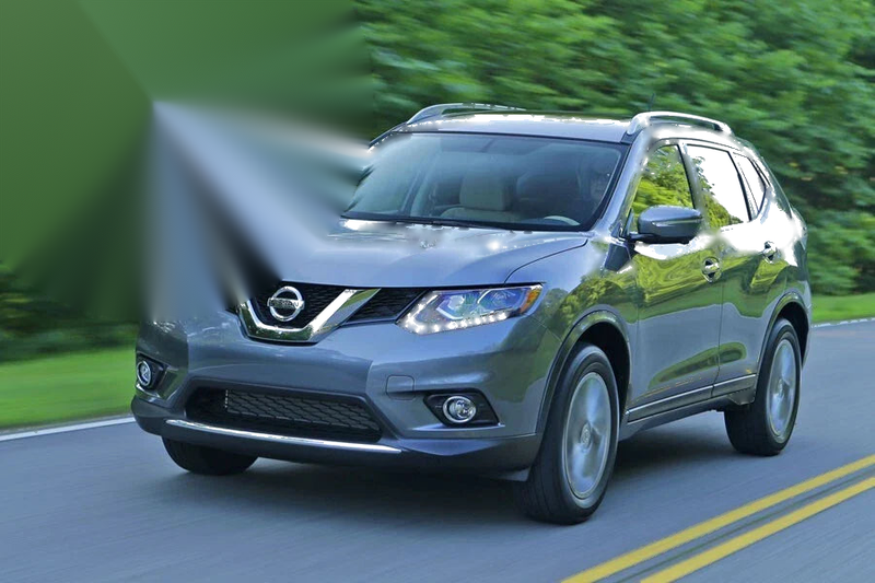 Nissan Rogue 2 x Front Roof Rack Cap End LH RH (2014–2020)