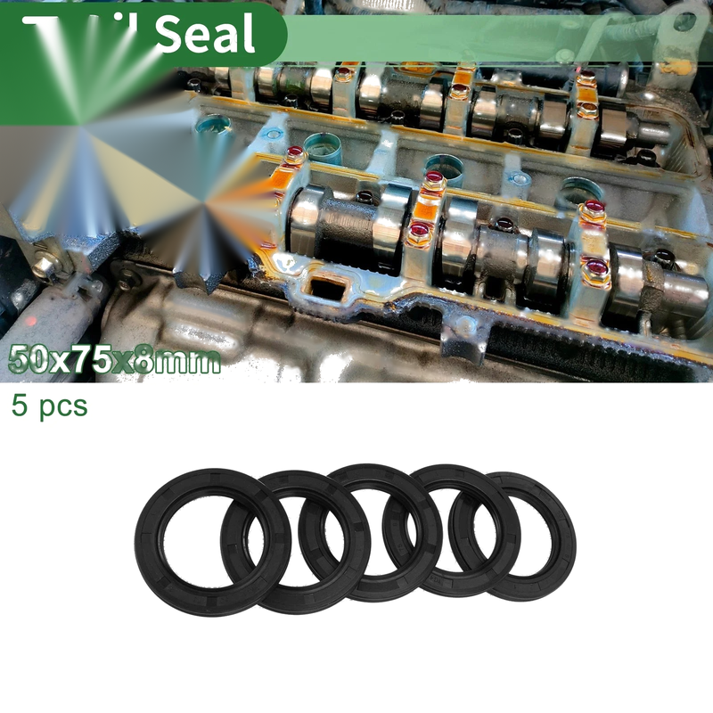 MakeModel Oil Seal 50x75x8mm Rotary Shaft Seal NBR Rubber