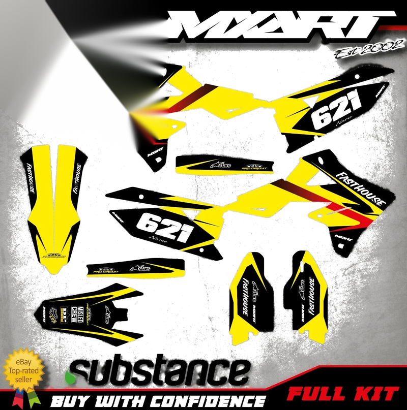 Suzuki RMZ 450 Custom Decal Kit (2018-2022)