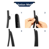 Audi A1 Rear Windshield Wiper Arm Set 350mm 14 Inch (2010-2020)