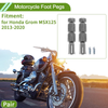 Honda Grom MSX125 Front Pedal Aluminum Alloy 2 x Foot Pegs (2013–2020)