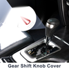 Toyota Corolla Pebbled Black Red Car Gear Shift Knob Cover (2009–2013)