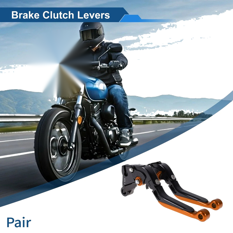 Kawasaki ZZR600 Levers Adjustable Short/Long (2005–2009)