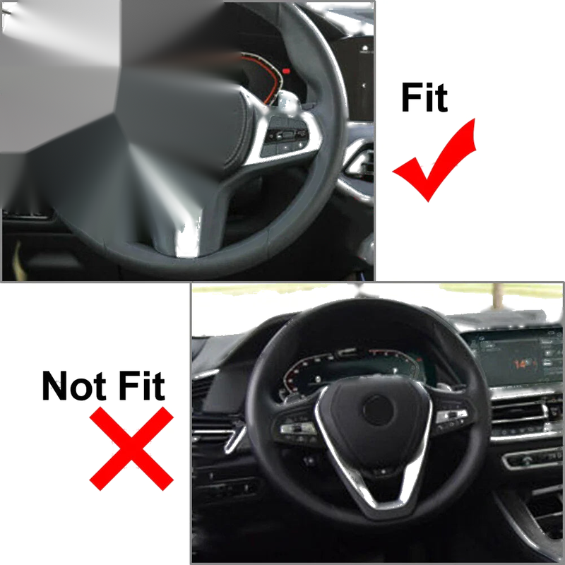 BMW 3 Series Carbon Fiber Steering Wheel Cover (2019-2021)