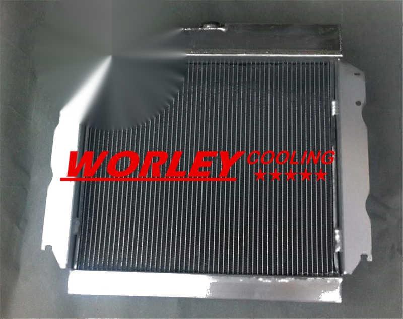 Dodge Dart / Charger / Cornet / Fury 3 Row Aluminum Radiator (1963-1969)