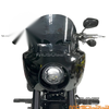 Harley Headlight Fairing Windshield Kit w/Extension Blocks