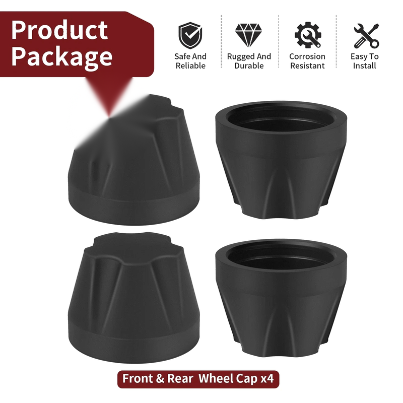 Yamaha Champ 100 YFM100 1987-1988 Wheel Hub Caps
