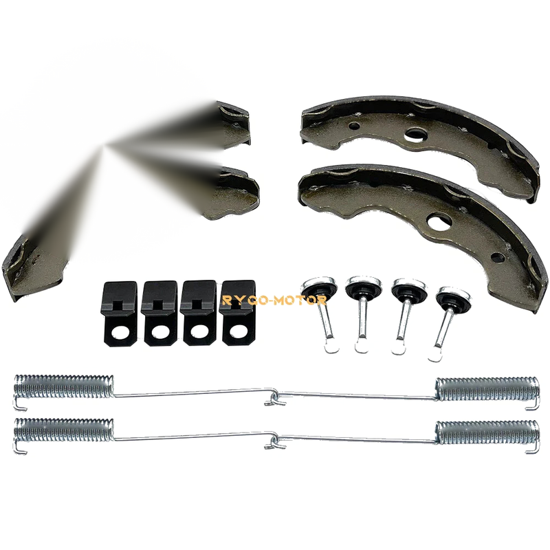 Honda TRX500FA / FGA Foreman Rubicon 3 x Front Brake Shoes Pins (2001–2004)