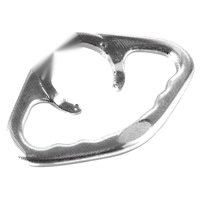 Suzuki GSXR 600 750 1000 1300 Silver Passenger Tank Grab Bar Handle (2001-2023)