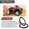 Honda Foreman Rubicon 500 TRX500FA / FGA 2 x Drum Dust Seals (2001–2004)