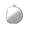 Mazda 3 Silver Tone Front Bumper Tow Hook Eye Cover (2014-2016)