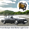 BMW E30 1 Pc Left Front Bumper Side Marker Light Cover