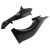 Kawasaki ZX12R Black ABS Air Duct Tube Covers (2000-2001)