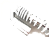 Kawasaki Z1 347mm JBS Rear Air Nitrogen Cell Shock Absorbers (1973-1975)