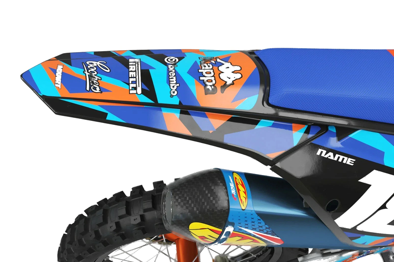 KTM EXC Graphics Kit MIAMI Style Sticker (2008-2011)