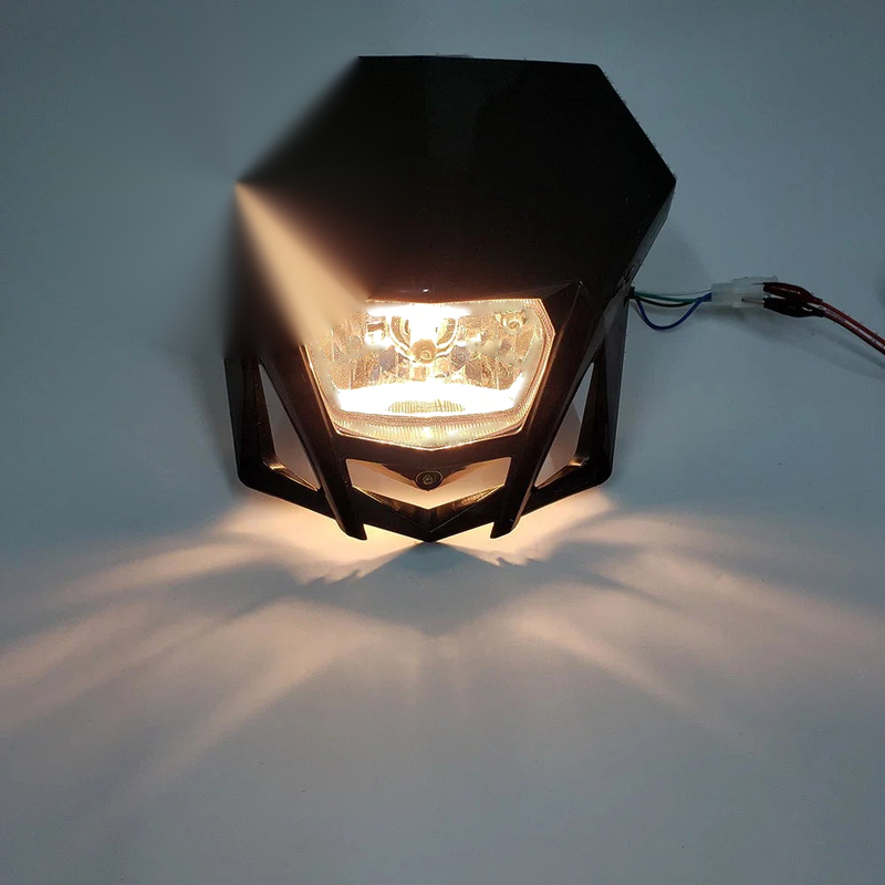Kawasaki KLX, Yamaha, Honda 12V H4 Dirt Bike Headlight Fairing (2000-2023)