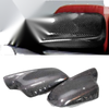 BMW 7 Series E65 2002-2008 Carbon Fiber Add-on Side Mirror Cover Caps