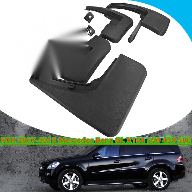 Mercedes Benz GL Mud Flaps Splash Guards Fender (2007–2012)