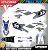 Yamaha YZF 250 (2014-2018) SHADES STYLE Stickers Custom Graphics Kit
