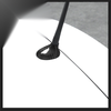 Fiat 500 Abarth 595 (2010-2015) Black Shark Fin Antenna Cover Trim