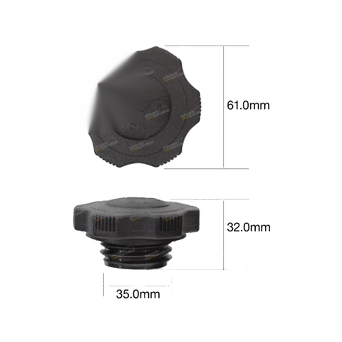 Mazda E1800 4cyl 1.8L Engine Oil Filler Cap (1982-2006)