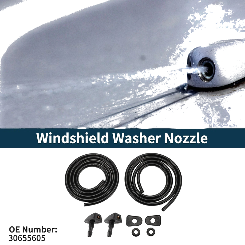 Volvo C30 Windshield Washer Nozzle & Fluid Hose (2007-2013)