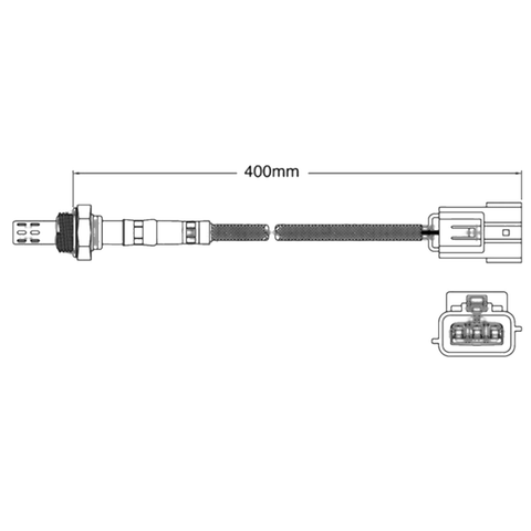 Nissan Patrol GU V6 4.8L 2001-2006 Pre-Catalytic Converter Oxygen O2 Sensor