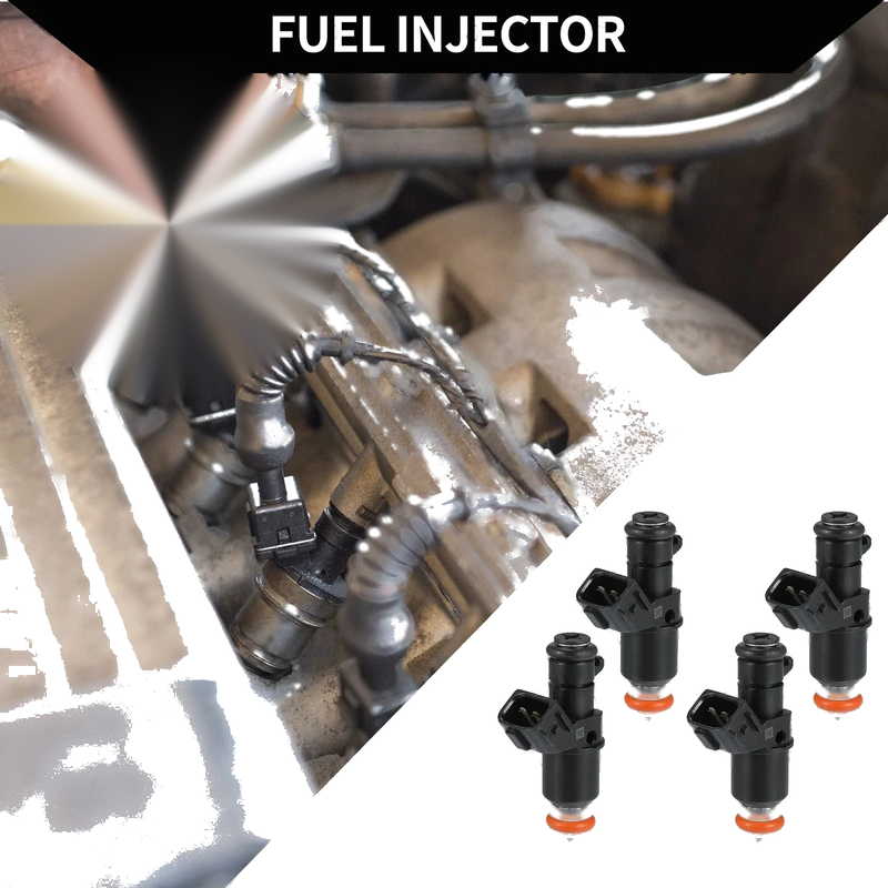 Honda Civic (2006-2011) - 4 x Black Injectors Fuel Injector 1.8L