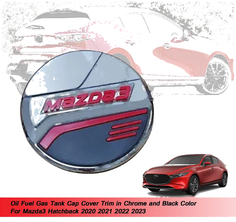 Mazda3 Hatchback Gas Tank Cap Cover (2020-2023)