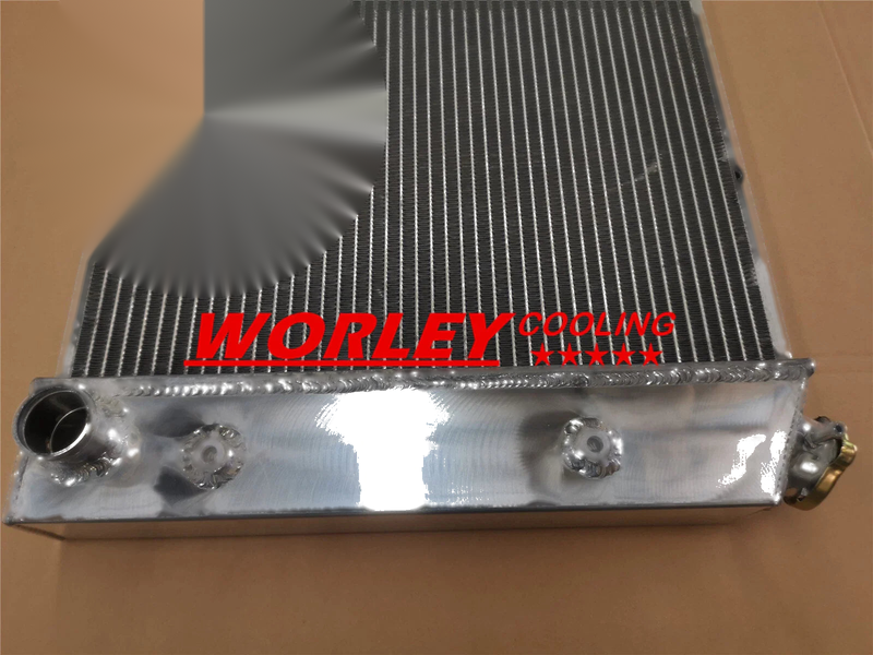 Pontiac Firebird Trans Am V8 5.7L 3 Row Aluminum Radiator (1974-1975)