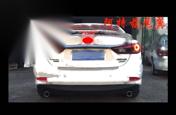 Mazda 6 Atenza 4DR Sedan Factory Style Spoiler Wing ABS (2013-2017)
