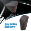 Hyundai Sonata (2009) - Black Red Gear Shifting Knob Cover Trim