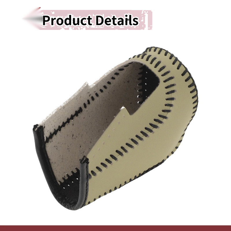 Honda Crider (2019-2022) Beige Leather Car Gear Shift Knob Cover 1 Pc