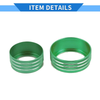 Dodge Challenger Tune Switch Knob Cover Ring 3 Pcs Green (2015-2019)