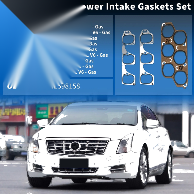 Buick LaCrosse Upper & Lower Intake Gasket Set (2005–2008)