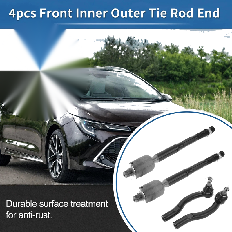 Toyota Solara 4pcs Tie Rod End Links (2004-2008)