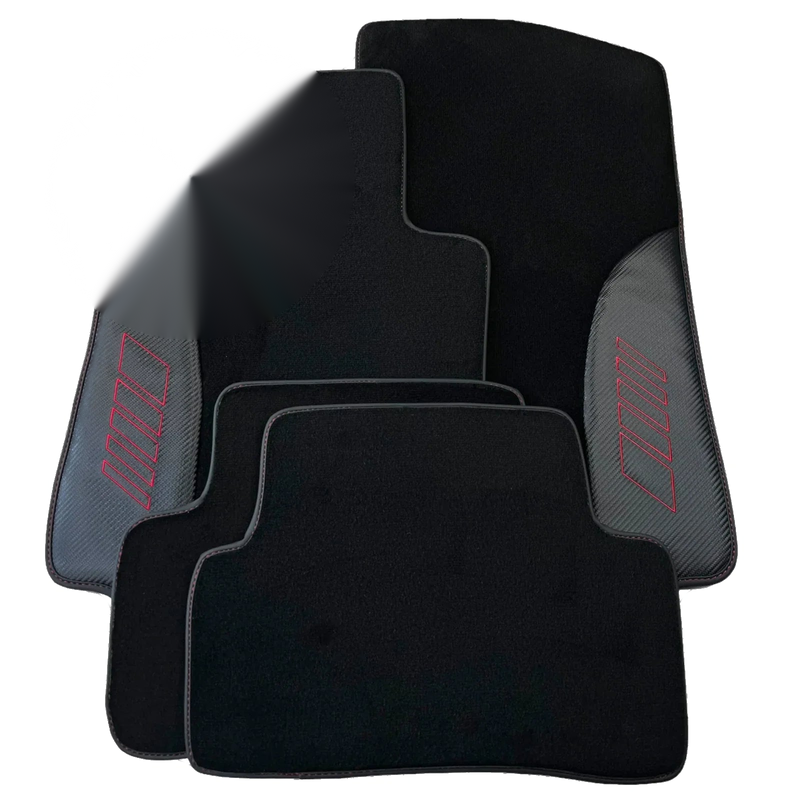 Mercedes Benz S-Class Z223 Maybach (2021-2023) Carbon Black Floor Mats
