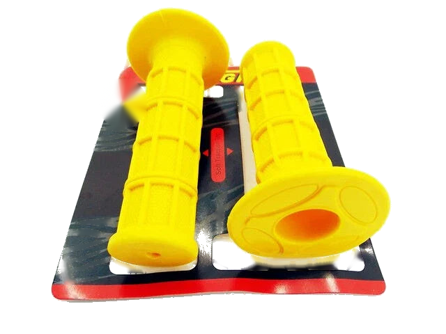 Yamaha WR450 Yellow Hand Grip Set Left Right Pair